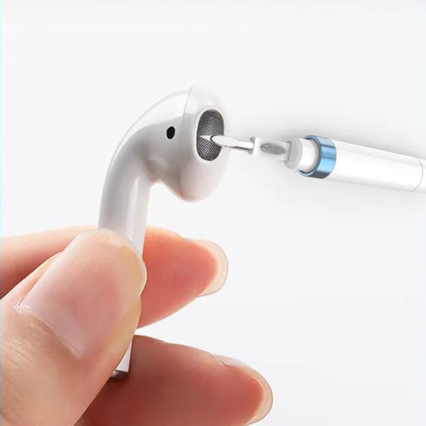 Headphone Cleaning Pen Earplugs Earbuds Mobile Computer Keyboard Cleaning Brush Kit - Image 2