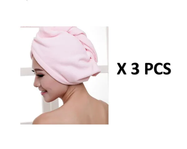 Women's Hair Dryer Cap, Absorbent Dry Hair Towel - Image 26