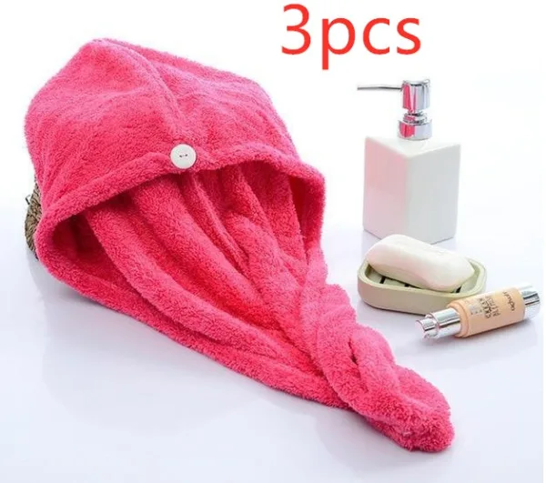 Women's Hair Dryer Cap, Absorbent Dry Hair Towel - Image 7