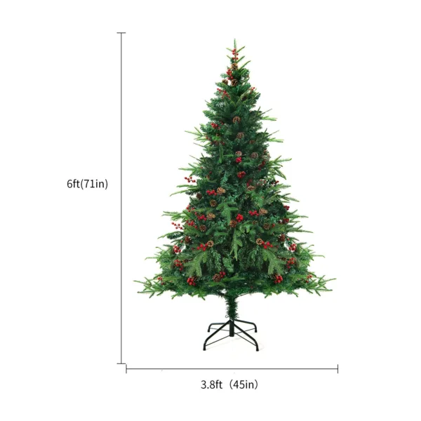 Christmas Tree PVC Artificial Snow Christmas Tree Mall Window Decoration Tree Cedar Christmas Tree Christmas Decoration Supplies - Image 11