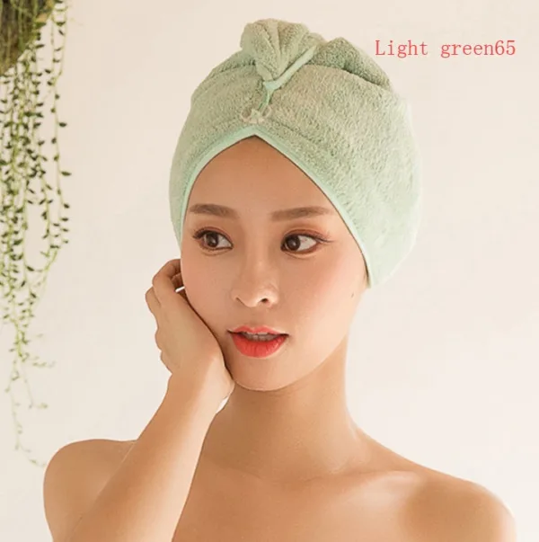 Women's Hair Dryer Cap, Absorbent Dry Hair Towel - Image 12