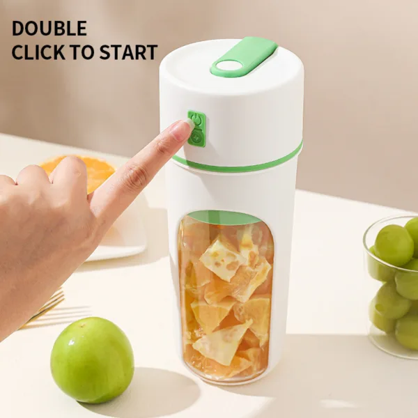 Kitchen Electric Juicer USB Charging Wireless Juices Blender Fruit Orange Mixer Squeezer Machine Ice Crush Cup Food Processor - Image 3