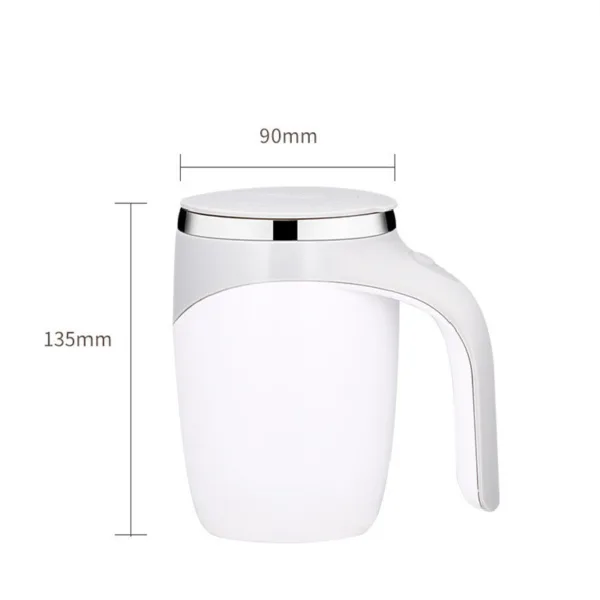 Rechargeable Model Automatic Stirring Cup Coffee Cup High Value Electric Stirring Cup Lazy Milkshake Rotating Magnetic Water Cup - Image 7