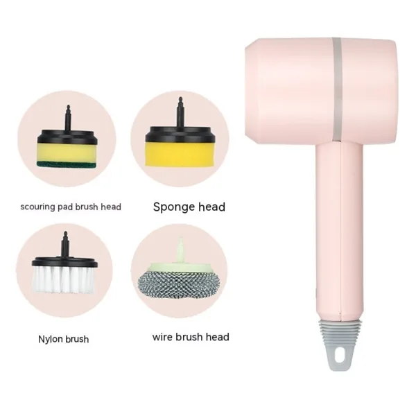 Electric Cleaning Brush Dishwashing Brush Automatic Wireless USB Rechargeable Professional Kitchen Bathtub Tile Cleaning Brushes - Image 23