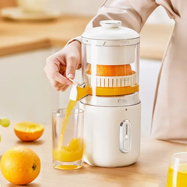 Multifunctional Wireless Electric Juicer Steel Orange Lemon Blender USB Portable Mini Fruit Squeezer Pressure Juicer Kitchen - Image 3