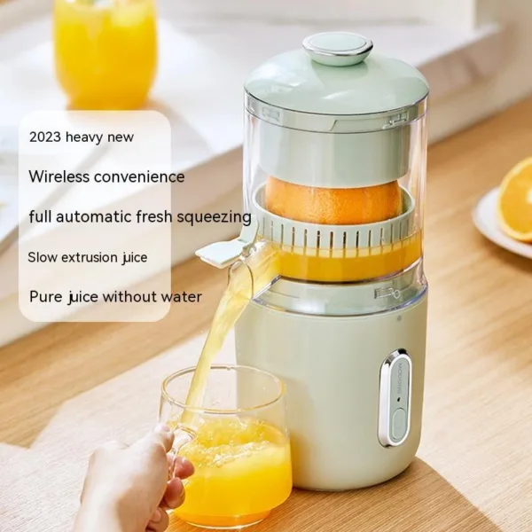 Multifunctional Wireless Electric Juicer Steel Orange Lemon Blender USB Portable Mini Fruit Squeezer Pressure Juicer Kitchen - Image 5