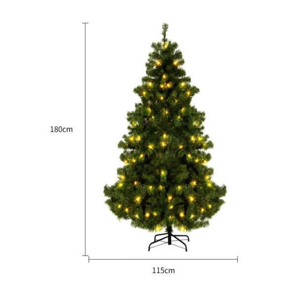 Christmas Tree PVC Artificial Snow Christmas Tree Mall Window Decoration Tree Cedar Christmas Tree Christmas Decoration Supplies - Image 6