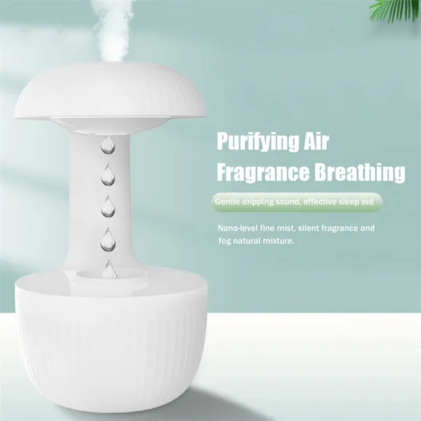 Anti-gravity Air Humidifier Mute Countercurrent Humidifier Levitating Water Drops Cool Mist Maker Fogger Relieve Fatigue - Image 2