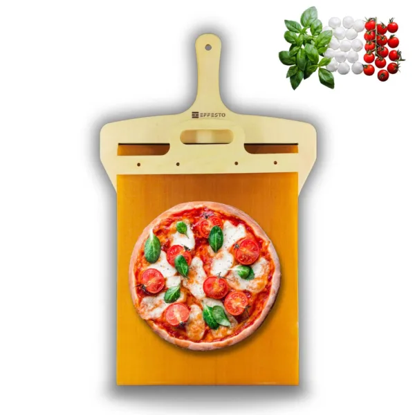 Kitchen Gadgets Sliding Pizza Shovel Non Stick Pizza Smooth Cutting Board Storage Transfer Board Kitchen Baking Tool - Image 10