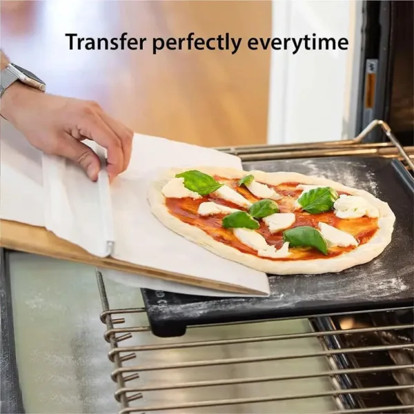 Kitchen Gadgets Sliding Pizza Shovel Non Stick Pizza Smooth Cutting Board Storage Transfer Board Kitchen Baking Tool - Image 5