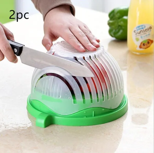 Creative Salad Cutter Fruit and Vegetable Cutter - Image 8