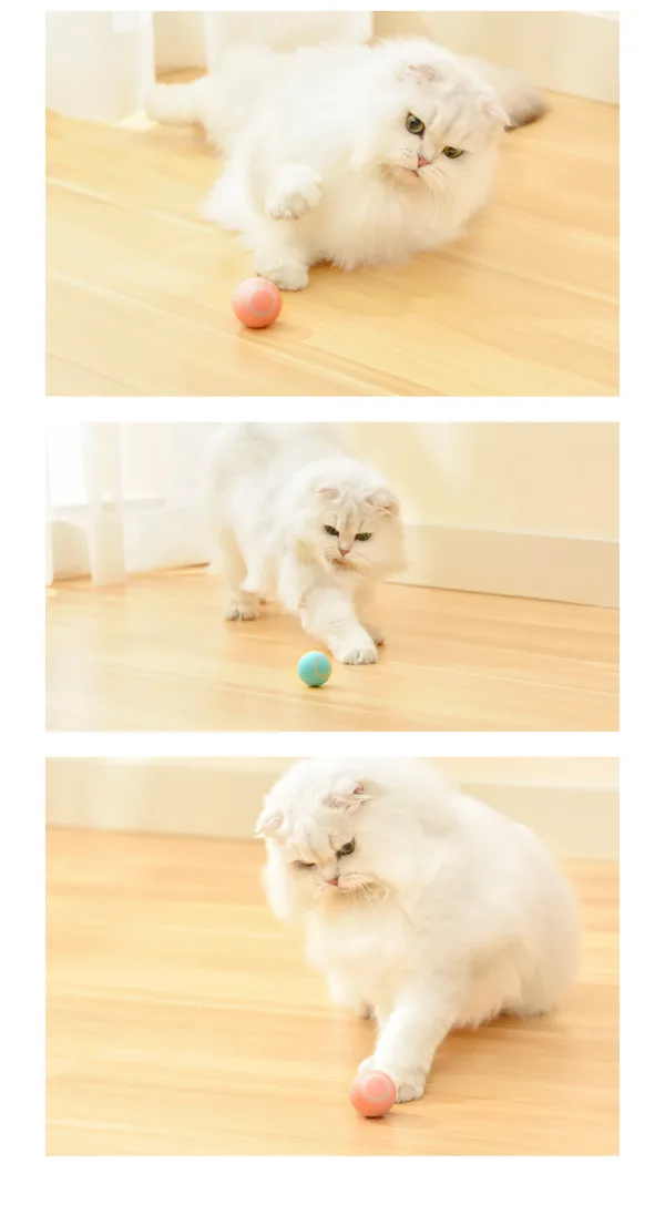 Cat Gravity Intelligent Rolling Ball Tease Toy Pet Automatic Rotating Ball - Image 4