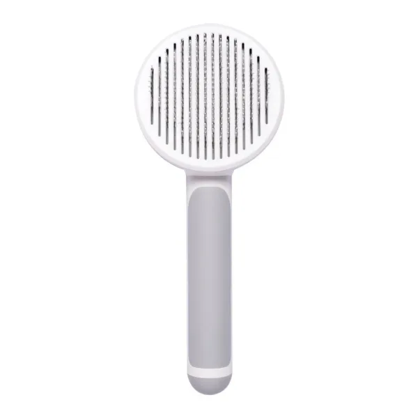 New Pet Cat Brush Hot Selling Hand-held Steel Wire Self-cleaning Comb Looper For Hair Removal - Image 13