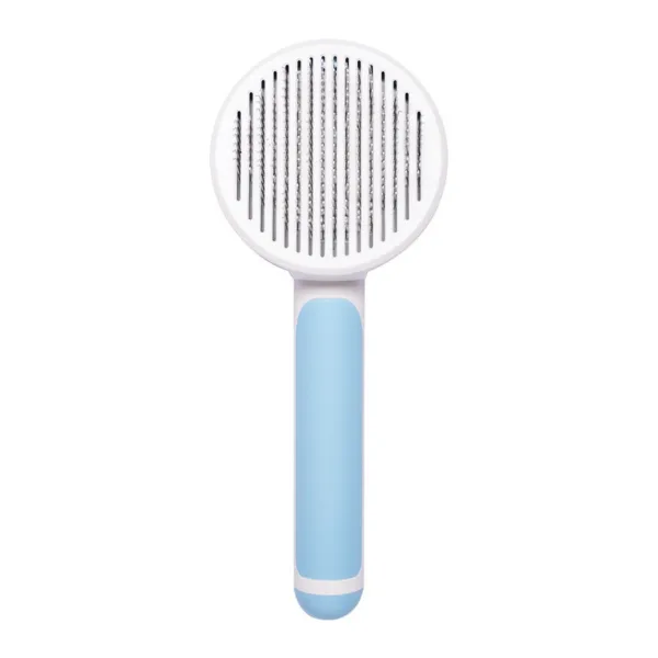 New Pet Cat Brush Hot Selling Hand-held Steel Wire Self-cleaning Comb Looper For Hair Removal - Image 15