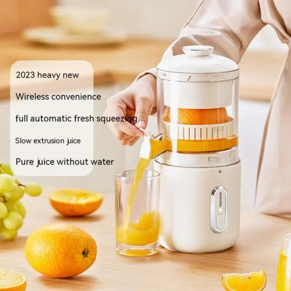 Multifunctional Wireless Electric Juicer Steel Orange Lemon Blender USB Portable Mini Fruit Squeezer Pressure Juicer Kitchen - Image 6