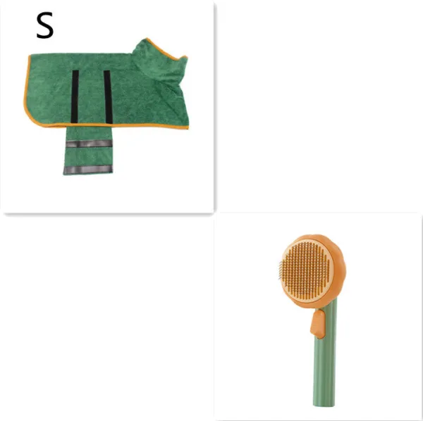 New Pet Cat Brush Hot Selling Hand-held Steel Wire Self-cleaning Comb Looper For Hair Removal - Image 33