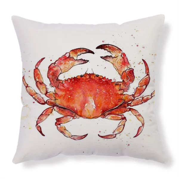 Cushion Covers Sea Turtle Printed Throw Pillow Cases For Home Decor Sofa Chair Seat - Image 16