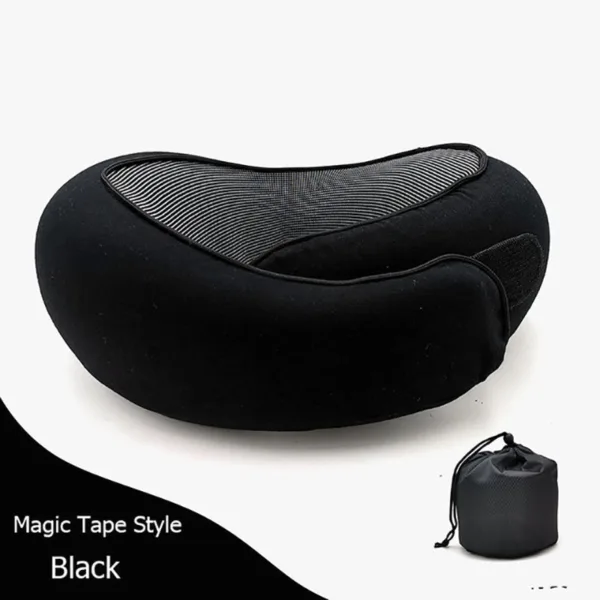 Travel Neck Pillow Non-Deformed Airplane Pillow Travel Neck Cushion Durable U-Shaped Travel Memory Cotton Nap Neck Pillow - Image 14