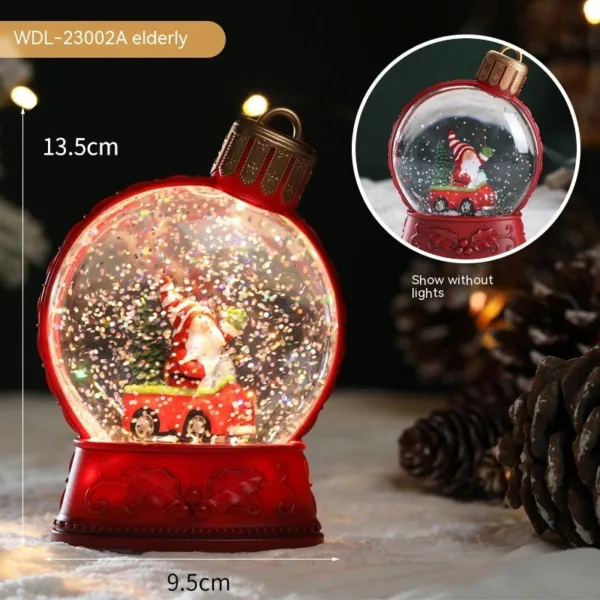 Christmas Holiday Decorations Luminous Simulation Flat Light LED Decoration Scene Layout Flame Light Home Decor - Image 7