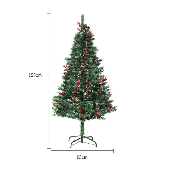 Christmas Tree PVC Artificial Snow Christmas Tree Mall Window Decoration Tree Cedar Christmas Tree Christmas Decoration Supplies - Image 10