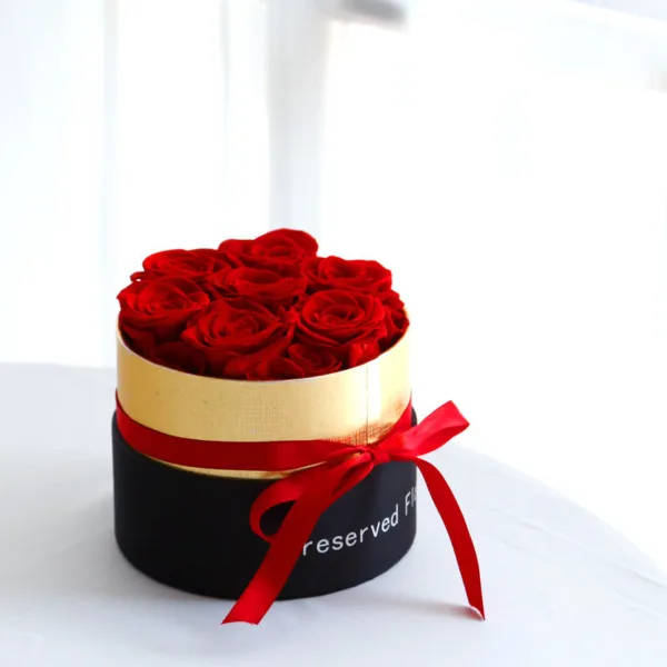 Eternal Roses In Box Preserved Real Rose Flowers With Box Set Valentines Day Gift Romantic Artificial Flowers - Image 7