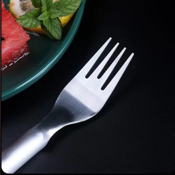 2 In 1 Watermelon Fork Slicer Multi-purpose Stainless Steel Watermelon Slicer Cutter Kitchen Fruit Cutting Fork Fruit Divider Kitchen Gadgets - Image 14