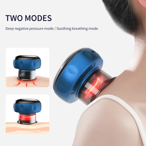 Electric Vacuum Cupping Massage Body Cups Anti-Cellulite Therapy Massager For Body Electric Guasha Scraping Fat Burning Slimming - Image 5