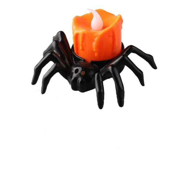 Halloween Festival Atmosphere Creative Halloween Spider Candlestick Ornaments - Image 6