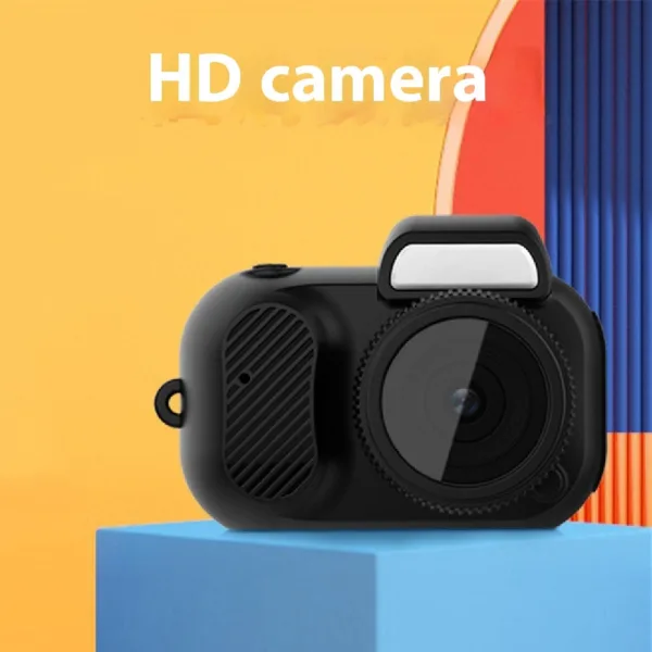 Retro Mini Camera With Screen Indoor Home Outdoor 1080p HD Portable Very Small Camera Video Support Holiday Gifts - Image 2