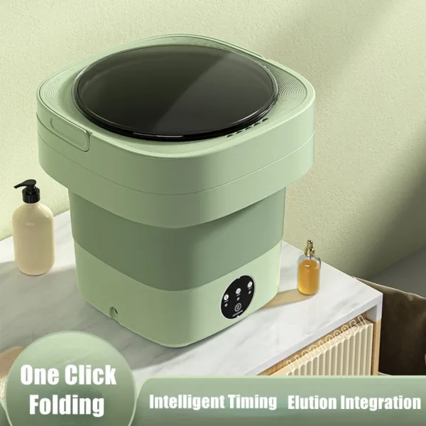 Mini Foldable Washing Machine Portable Mini Socks Underwear Panties Washing Machine Big Capacity 3 Models With Spinning Dry Gadgets - Image 2