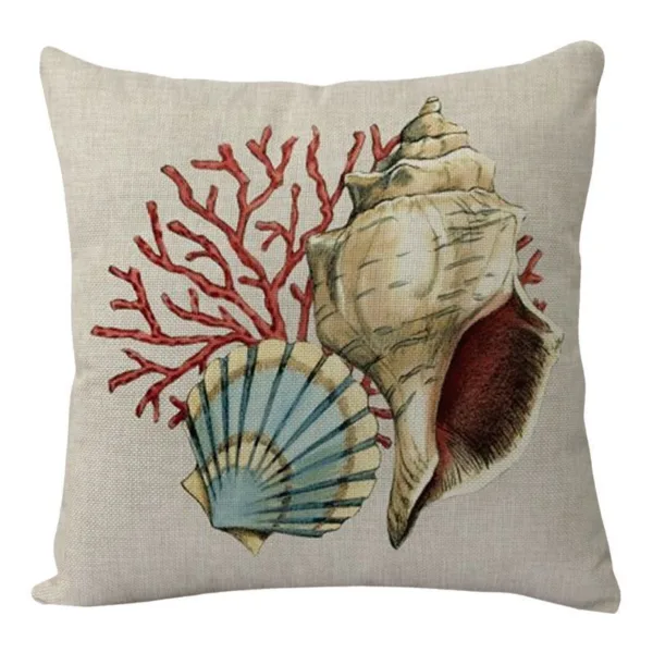 Cushion Covers Sea Turtle Printed Throw Pillow Cases For Home Decor Sofa Chair Seat - Image 11