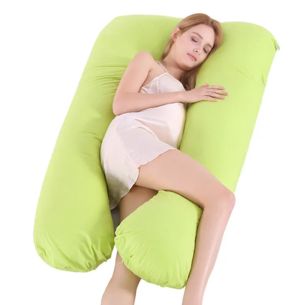 Summer Sleeping Support Pillow For Pregnant Women U Shape Maternity Pillows Pregnancy Ice Silk - Image 14