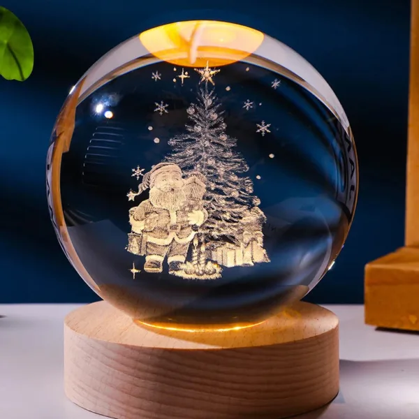 Luminous Starry Sky And Planets Moon Moon Crystal Ball Small Night Lamp Projection Ambience Light Creative Gift New Strange Gift - Image 28